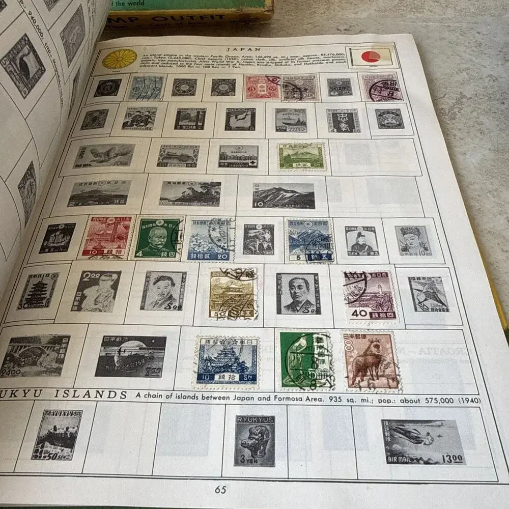 My First Stamp Outfit Box Set W/ Lots Of Stamps